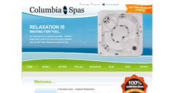 Desktop Screenshot of columbiaspas.com
